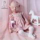 COSDOLL 18''Full Body Silicone Reborn Baby Doll Avatar Newborn Baby Girl Gift US