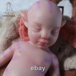 COSDOLL 18''Full Body Silicone Reborn Baby Doll Avatar Newborn Baby Girl Gift US