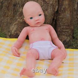 COSDOLL 18'' Lifelike Girl Full Body Platinum Silicone Reborn Baby Dolls Newborn