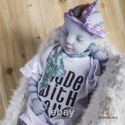 COSDOLL 18 Platinum Full Body Silicone Baby Dolls Reborn Art Baby Girl Doll NEW