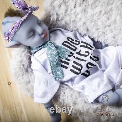 COSDOLL 18 Platinum Full Body Silicone Baby Dolls Reborn Art Baby Girl Doll NEW