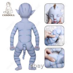 COSDOLL 18 Platinum Full Body Silicone Baby Dolls Reborn Art Baby Girl Doll NEW