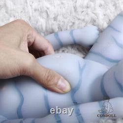 COSDOLL 18 Platinum Full Body Silicone Baby Dolls Reborn Art Baby Girl Doll NEW