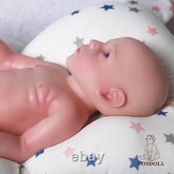 COSDOLL 18'' Realistic Newborn Girl Doll Reborn Full Silicone Flexible Skin Doll