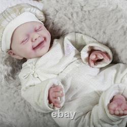 COSDOLL 18 Reborn Baby Girl Doll Platinum Silicone Baby Doll Newborn Baby Doll