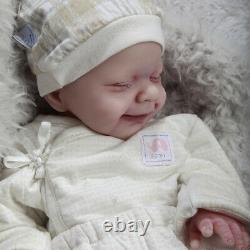 COSDOLL 18 Reborn Baby Girl Doll Platinum Silicone Baby Doll Newborn Baby Doll