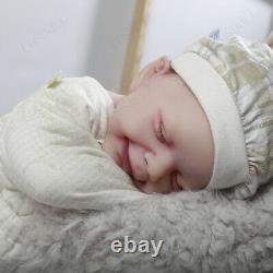 COSDOLL 18 Reborn Baby Girl Doll Platinum Silicone Baby Doll Newborn Baby Doll