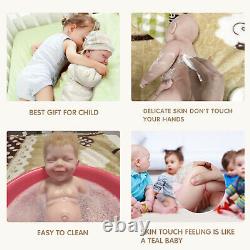 COSDOLL 18 Reborn Baby Girl Doll Platinum Silicone Baby Doll Newborn Baby Doll