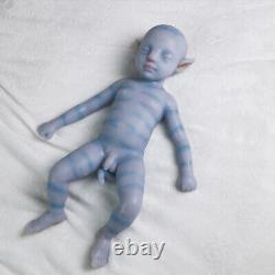 COSDOLL 18in Boy Baby Doll Full Body Soft Silicone Doll Reborn Baby Dolls WithHair