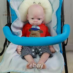 COSDOLL 19'' Big Boy Reborn Baby Dolls Full Body Silicone Newborn Toddler Toy US