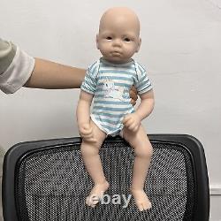 COSDOLL 19 in BOY Reborn Baby Dolls Handmade Lifelike Newborn Doll Unpainted DIY