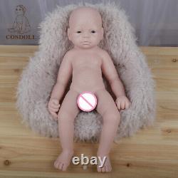 COSDOLL 19 in Full Body Silicone Doll Reborn Baby Dolls Realistic Baby Boy Dolls