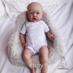 COSDOLL 22.5 Inch Full Body Silicone Reborn Doll Girl Realistic Newborn