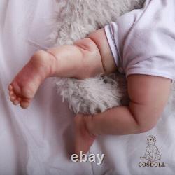 COSDOLL 22.5 Inch Full Body Silicone Reborn Doll Girl Realistic Newborn