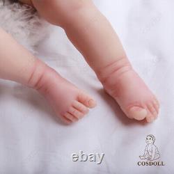 COSDOLL 22.5 Inch Full Body Silicone Reborn Doll Girl Realistic Newborn