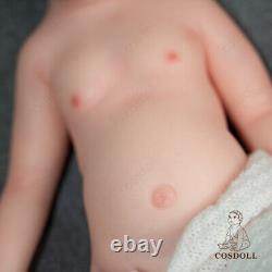 COSDOLL 22 Full Platinum Silicone Reborn Baby Dolls Lifelike Baby Painted Dolls