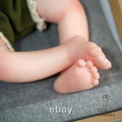COSDOLL 22 Full Platinum Silicone Reborn Baby Dolls Lifelike Baby Painted Dolls