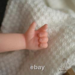 COSDOLL 22 Full Platinum Silicone Reborn Baby Dolls Lifelike Baby Painted Dolls