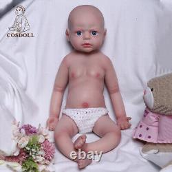 COSDOLL 22 Platinum Silicone Baby Doll Reborn Baby Dolls Painted Doll Soft Body