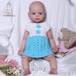 COSDOLL 22 Platinum Silicone Baby Doll Reborn Baby Dolls Painted Doll Soft Body