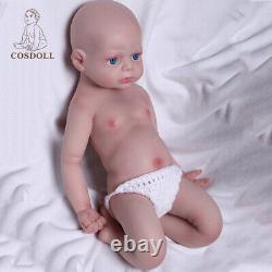 COSDOLL 22 Platinum Silicone Baby Doll Reborn Baby Dolls Painted Doll Soft Body