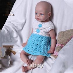 COSDOLL 22 Platinum Silicone Baby Doll Reborn Baby Dolls Painted Doll Soft Body