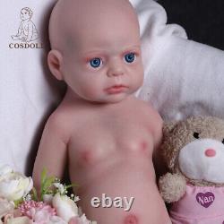 COSDOLL 22 Platinum Silicone Baby Doll Reborn Baby Dolls Painted Doll Soft Body