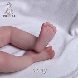 COSDOLL 22 Platinum Silicone Baby Doll Reborn Baby Dolls Painted Doll Soft Body