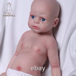 COSDOLL 22 Platinum Silicone Baby Doll Reborn Baby Dolls Painted Doll Soft Body