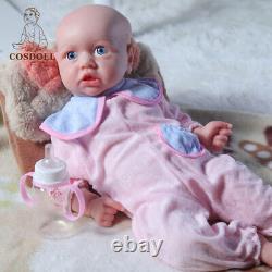 COSDOLL 22'' Reborn Baby Dolls 4600g Realistic Silicone Girl Doll WithDrink-Wet US