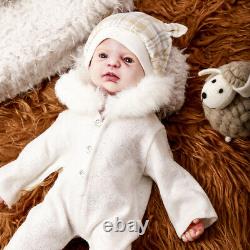 COSDOLL 22 in Platinum Silicone Reborn Baby Doll Painted Lifelike Dolls for Gift