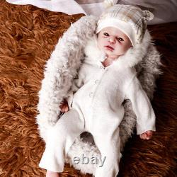 COSDOLL 22 in Platinum Silicone Reborn Baby Doll Painted Lifelike Dolls for Gift