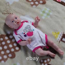 COSDOLL 22Newborn Girl Realistic Reborn Baby Dolls Soft Full Body Silicone Doll