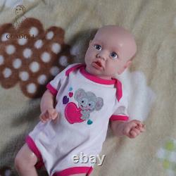 COSDOLL 22Newborn Girl Realistic Reborn Baby Dolls Soft Full Body Silicone Doll