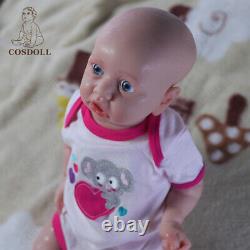 COSDOLL 22Newborn Girl Realistic Reborn Baby Dolls Soft Full Body Silicone Doll