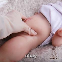 COSDOLL 22in Newborn Baby Doll Realistic Baby Toys Full Body Silicone Baby Dolls