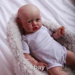 COSDOLL 22in Newborn Baby Doll Realistic Baby Toys Full Body Silicone Baby Dolls