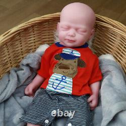 COSDOLL 5.95lb Reborn Baby Dolls 18.5 in Newborn Baby BOY Lifelike Silicone Doll