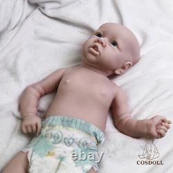 COSDOLL Reborn Baby Dolls 22 in Full Silicone Baby Doll 4.7KG Newborn Baby Doll