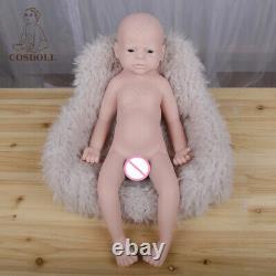 COSDOLL Silicone Reborn Baby Doll 22 in DIY Platinum Silicone Baby Doll