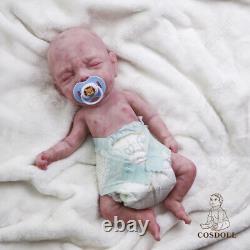 COSODLL 15.7 Full Silicone Reborn Baby Doll Premature Infant Newborn Baby Doll