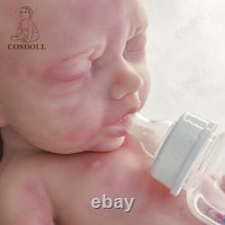 COSODLL 15.7 in Full Silicone BOY Doll Reborn Baby Dolls Infant, Not Vinyl Dolls