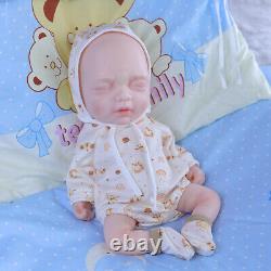 COSODLL 15.7 in Full Silicone BOY Doll Reborn Baby Dolls Infant, Not Vinyl Dolls