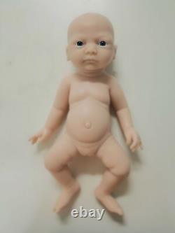 COSODLL 17 in Full Silicone Reborn Baby Doll Girl Doll Newborn Infant Unpainted