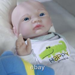 COSODLL 17inch 6.39lb Lifelike Reborn Baby Dolls Full Body Silicone Newborn Doll