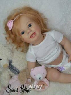 CUSTOM ORDER! Reborn Doll Baby Girl Crawling Toddler Amelia by Bountiful baby