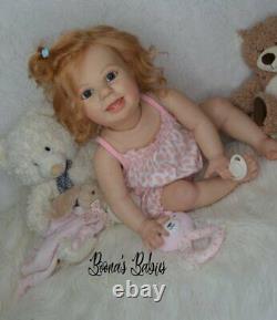 CUSTOM ORDER! Reborn Doll Baby Girl Crawling Toddler Amelia by Bountiful baby