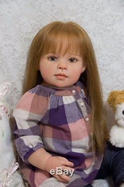 CUSTOM ORDER Reborn Doll Baby Girl Toddler Louisa by Jannie De Lange