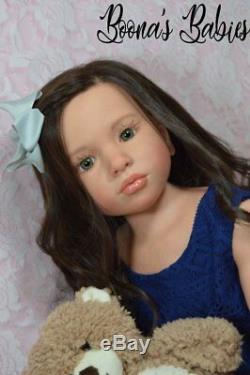 CUSTOM ORDER Reborn Doll Toddler Child Aloenka by Natali Blick