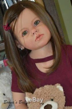 CUSTOM ORDER Reborn Doll Toddler Child Angelica by Reva Schick
